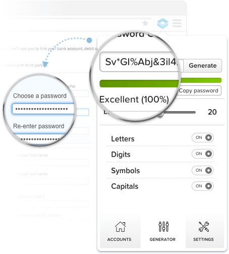 1password 8 password generator